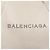 BALENCIAGA Navy Cabas Handtasche Leder Weiß Silber 339936 Auth bs17140 - Ansicht 10