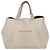 BALENCIAGA Navy Cabas Handtasche Leder Weiß Silber 339936 Auth bs17140 - Ansicht 13
