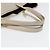 BALENCIAGA Navy Cabas Handtasche Leder Weiß Silber 339936 Auth bs17140 - Ansicht 7