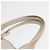 BALENCIAGA Navy Cabas Handtasche Leder Weiß Silber 339936 Auth bs17140 - Ansicht 8