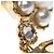 Gioielli CHANEL CC in Metallo Dorato - 101953 D'oro - vista 4
