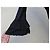 Vestido Blumarine preto de viscose com strass - vista 4