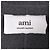 Ami Alexandre Mattiussi Single-Breasted Belted Coat in Grey Wool - view 4