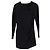 Abito Mini Roland Mouret in Viscosa Nera Nero