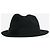 Borsalino Cappello trilby nero