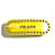 Fermaglio per capelli giallo da donna Prada - vista 2