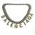 Collana Pendente Choker Script da Uomo GUCCI BALENCIAGA