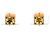 Pendientes Anagram de plata 925 para mujeres Loewe - vista 4