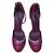 Tacchi Marc Jacobs in pelle vernice viola Porpora