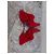 Sergio Rossi Red Leather and Fur Ankle Boots - view 9
