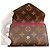 Louis Vuitton Dreifach-Brieftasche in Fuchsia Fuschia - Ansicht 10