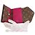Louis Vuitton Dreifach-Brieftasche in Fuchsia Fuschia - Ansicht 11