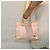 Borsa a mano in tela Burberry Blue Label rosa beige Auth ti1990 - vista 21