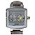 Louis Vuitton Speedy Duojet Q2371 Uhr Braun Silber