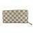 Cartera Larga Damier Azur Louis Vuitton Blanco