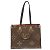 Borsa tote On the Go MM Monogramma Louis Vuitton Marrone - vista 6