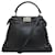 Fendi Peekaboo Handbag Black Leather  ref.1621891