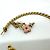 Orecchini a cerchio Sweet Monogram di Louis Vuitton Rosa D'oro - vista 9