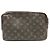 Pouch Truss Toilette 28 di Louis Vuitton Marrone Monogramma