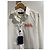 LOUIS VUITTON Camicie T.International L Cotone Bianco - vista 2