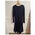 JIL SANDER Kleider T.FR 44 Wolle Blau - Ansicht 2