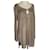 Hermès Tunic in seta D'oro Metallico