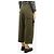 Y'S Olivegrüne Satin-Baggy-Hosen - Größe S - Ansicht 3