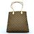 Borsa a spalla Carry It con stampa Monogram Reverse di Louis Vuitton Marrone - vista 2