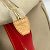 Borsa a Spalla Weekend Antiagua Louis Vuitton Rosso Beige - vista 5