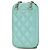 Custodia per telefono con zip in caviar trapuntato Chanel Blue CC Blu chiaro - vista 2