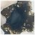 Borsa a spalla Louis Vuitton M40322 Noe Rococo interamente in paillettes Nero D'oro - vista 10