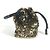 Borsa a spalla Louis Vuitton M40322 Noe Rococo interamente in paillettes Nero D'oro - vista 2