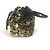 Borsa a spalla Louis Vuitton M40322 Noe Rococo interamente in paillettes Nero D'oro - vista 3