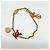 Bracciale charm di collaborazione Louis Vuitton Yayoi Kusama Rosso D'oro - vista 2