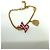 Bracciale charm di collaborazione Louis Vuitton Yayoi Kusama Rosso D'oro - vista 4