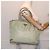 PRADA Borsa Tote Nylon Argento Verde Pistacchio Auth hk1563 - vista 23