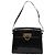 Borsa a Spalla Gancini Salvatore Ferragamo Smalto Nero Oro Auth 87741 - vista 13