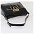 Borsa a Spalla Gancini Salvatore Ferragamo Smalto Nero Oro Auth 87741 - vista 8