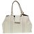 Borsa a mano Guccissima in tela GG Gucci bianca e oro 211935 Auth ep5377 Bianco D'oro - vista 13