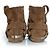 Botines de ante caqui Isabel Marant, Ralph Verde - vista 3