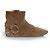 Botines de ante caqui Isabel Marant, Ralph Verde - vista 4