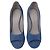 Chloé Pumps aus blauem Leder mit Schlangenoptik Absatz