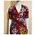 Diane Von Furstenberg Buntes Seidenkleid Sabine von DvF Mehrfarben - Ansicht 4