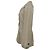 Giorgio Armani Sheered Stripe Single-Breasted Blazer in Beige Polyester - view 2
