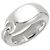 Anello sigillo Reflection di Georg Jensen in argento sterling Metallico - vista 3