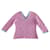 Pull oder Top Barrie V-Ausschnitt Baumwolle rosa Gr. 36-38 Pink Hellblau