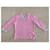 Pull oder Top Barrie V-Ausschnitt Baumwolle rosa Gr. 36-38 Pink Hellblau - Ansicht 2