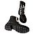 Botines de cuero Tosca Blu Negros