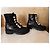 Botines de cuero Tosca Blu Negros - vista 5