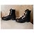 Botines de cuero Tosca Blu Negros - vista 6